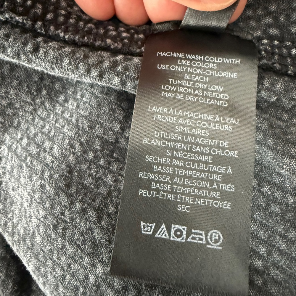 We The Free Charcoal Corduroy Button-Up Top - Picture 4 of 4